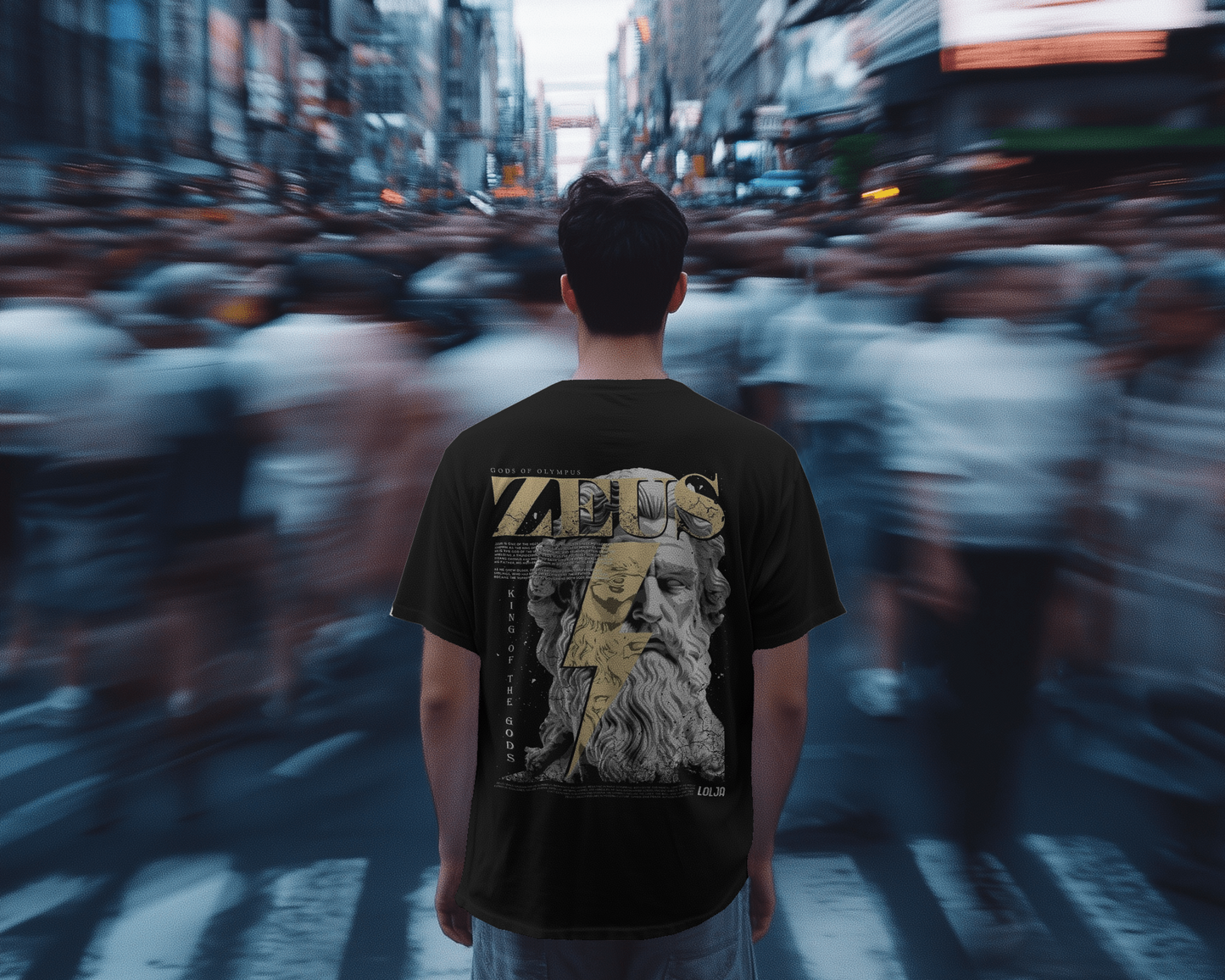"ETERNAL WILL" Zeus Oversize T-shirt