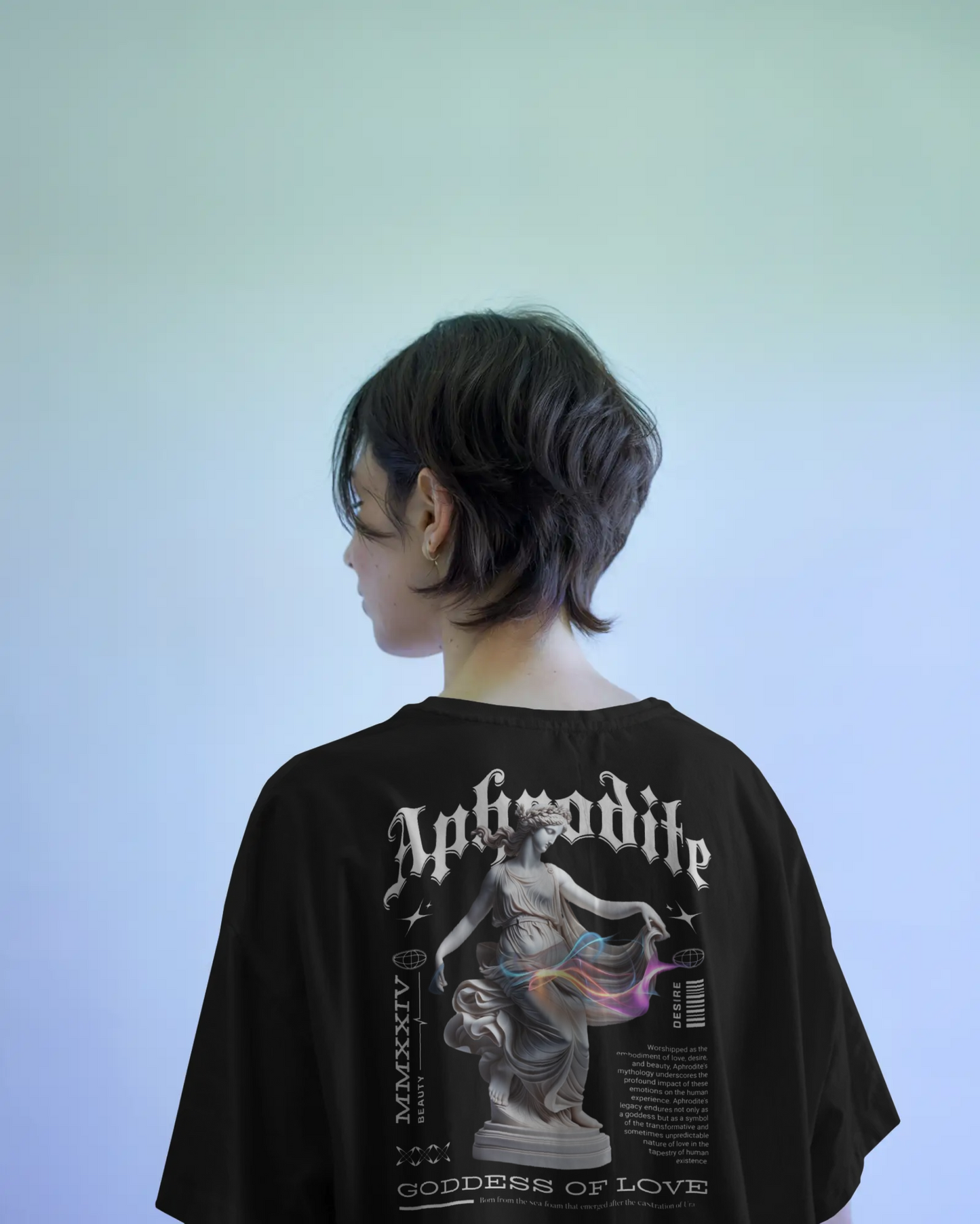 "ETERNAL WILL" Aphrodite Oversize T-Shirt