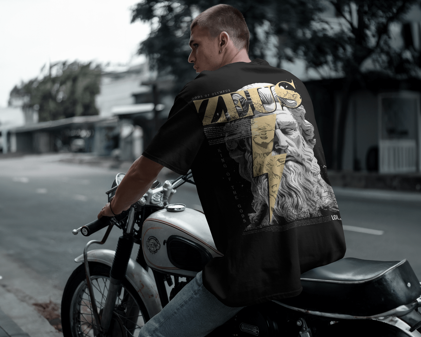 "ETERNAL WILL" Zeus Oversize T-shirt