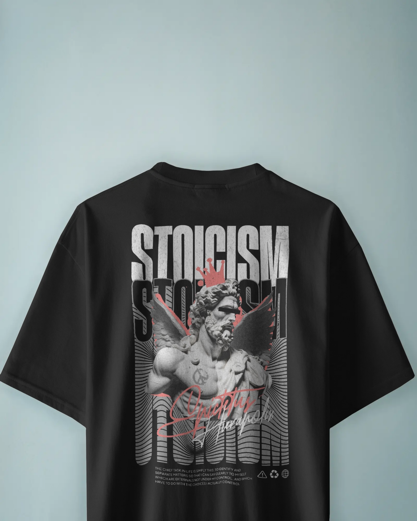 "ETERNAL WILL" STOIZIM Oversize T-Shirt