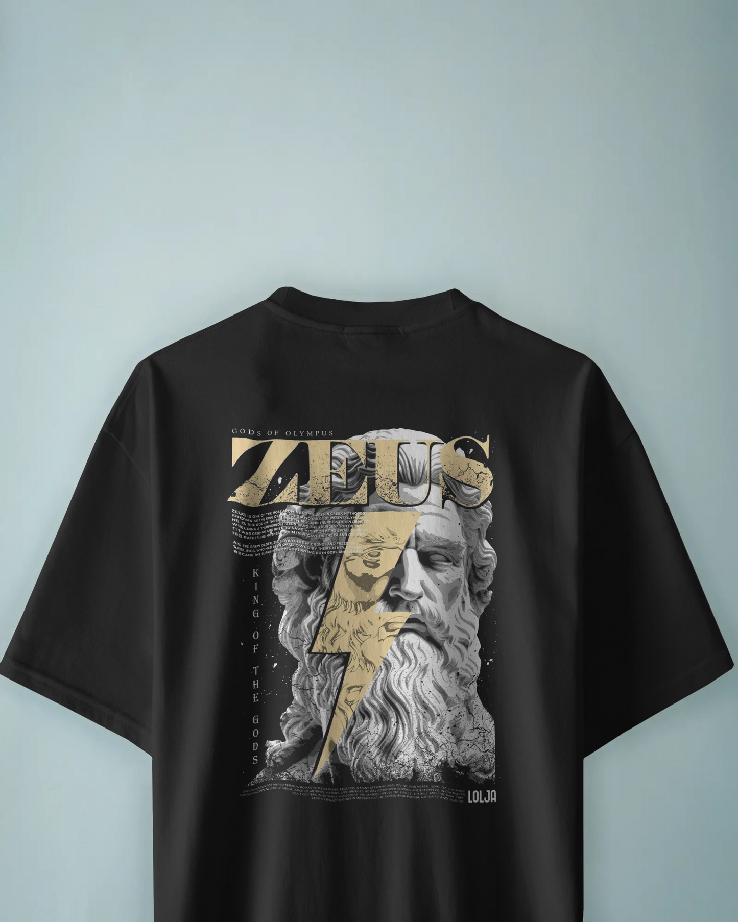 "ETERNAL WILL" Zeus Oversize T-shirt