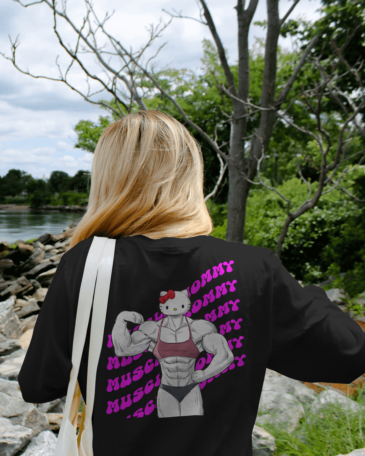 Hello Kitty Muscle Mommy T-Shirt