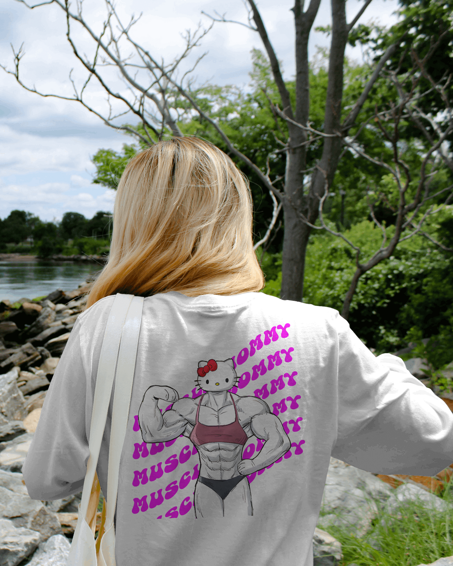 Hello Kitty Muscle Mommy T-Shirt