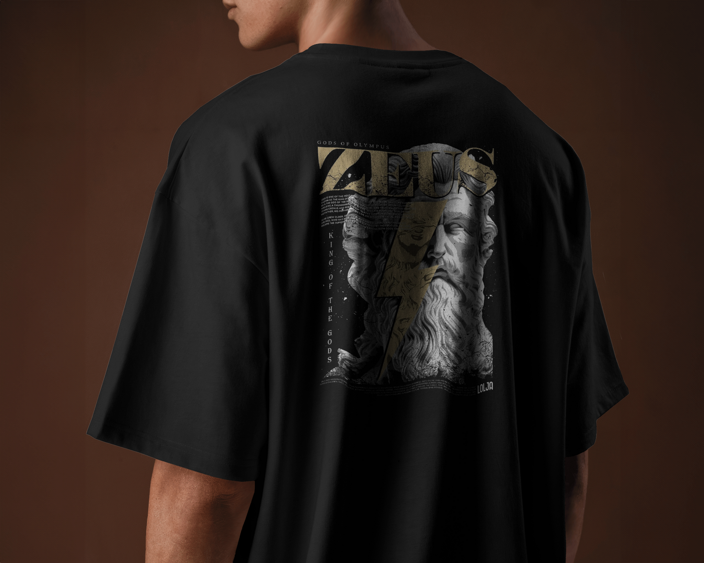 "ETERNAL WILL" Zeus Oversize T-shirt