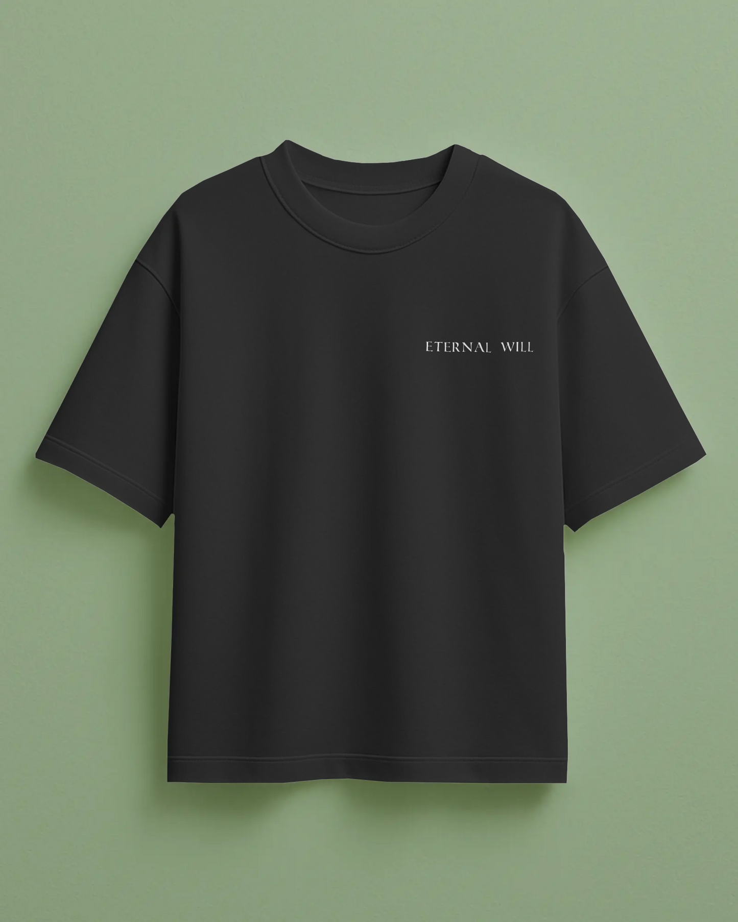"ETERNAL WILL" STOIZIM Oversize T-Shirt