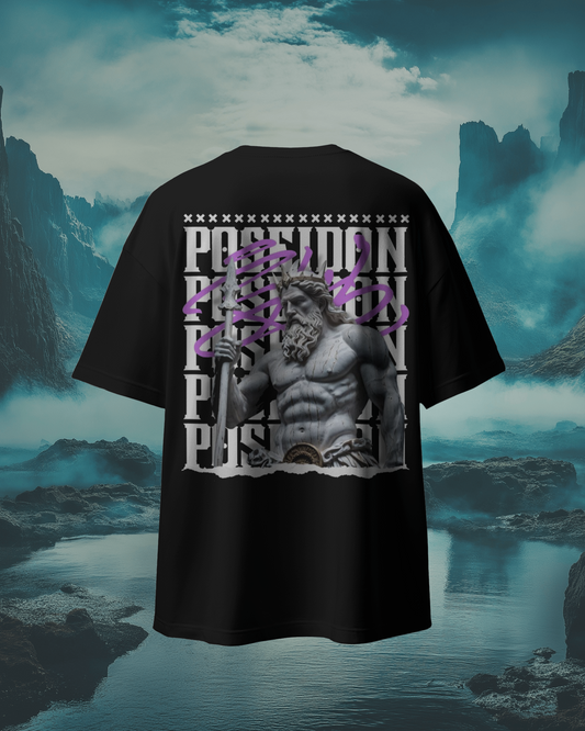 "ETERNAL WILL" Posedion Oversize T-Shirt