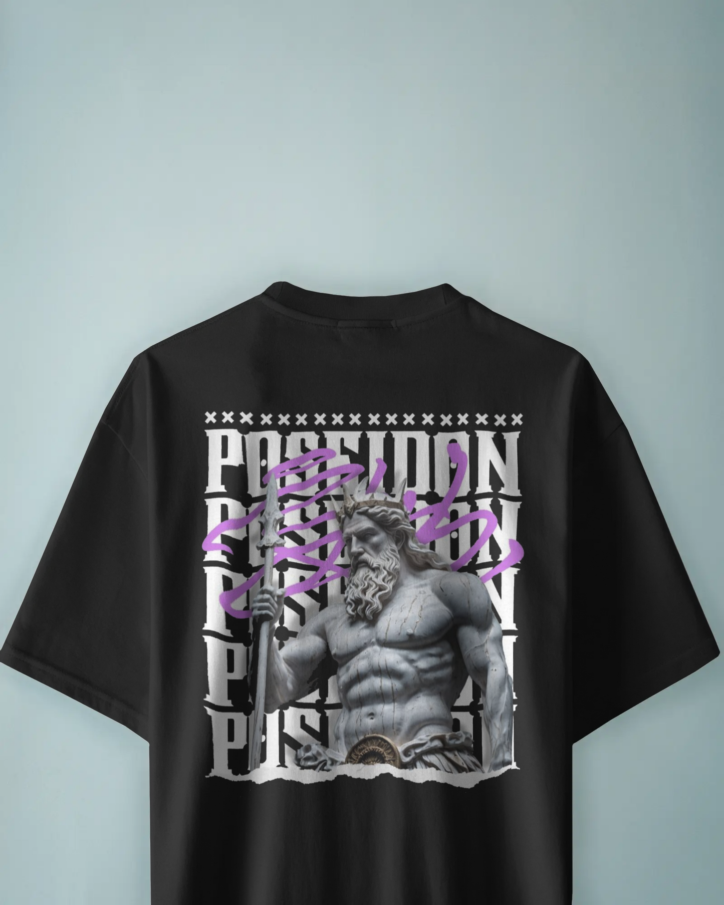 "ETERNAL WILL" Posedion Oversize T-Shirt